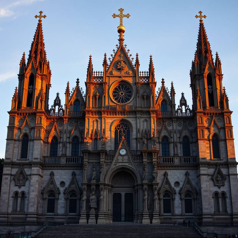 Imagen de la Catedral de Santiago de Compostela, Galicia
