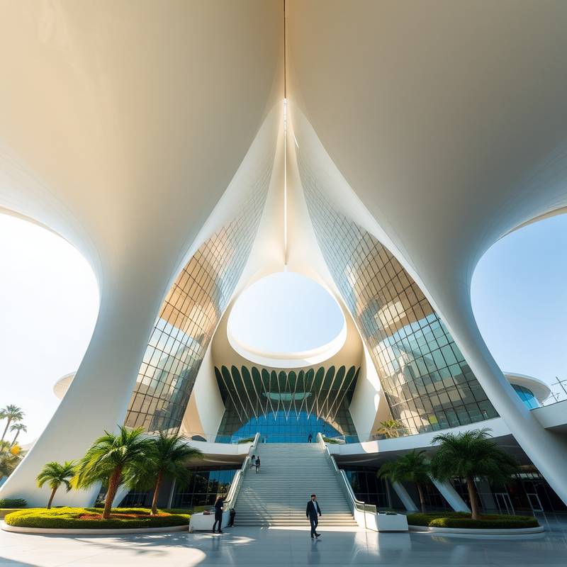 Imagen de la Ciudad de las Artes y las Ciencias, Valencia