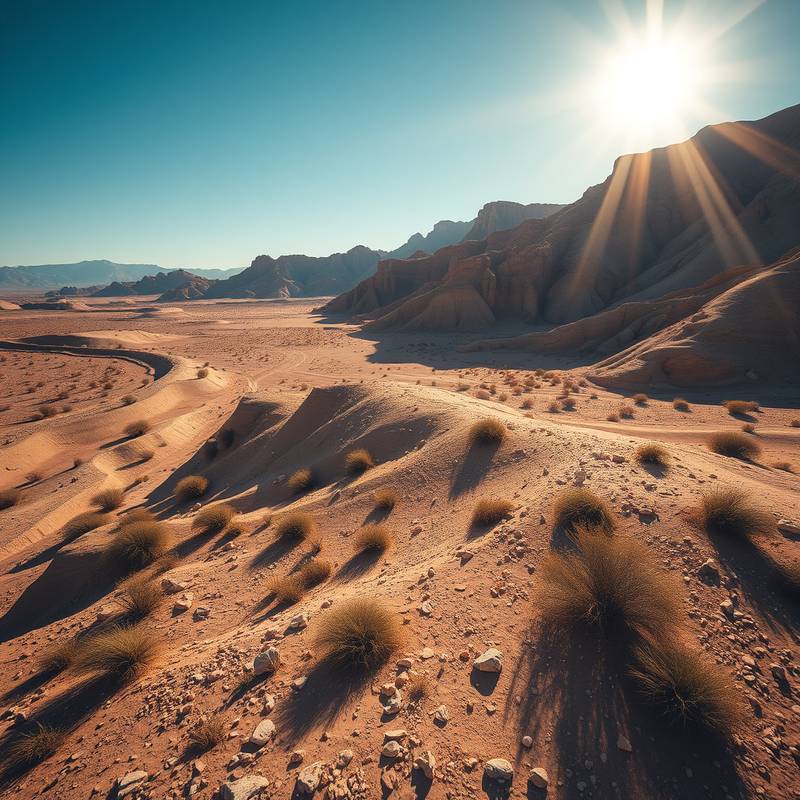 Imagen del Desierto de Tabernas, Almería