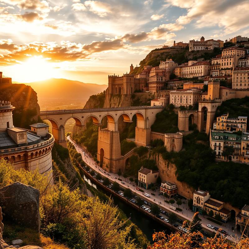 Imagen del Puente de Ronda, Málaga